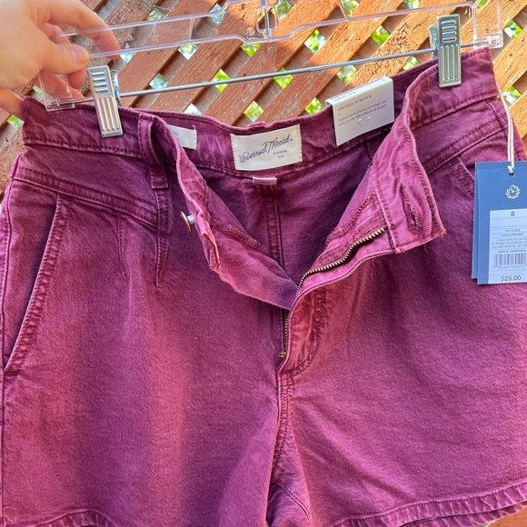🔴Universal Thread Purple Jean Shorts Distressed Style🔴 - Picture 1 of 3